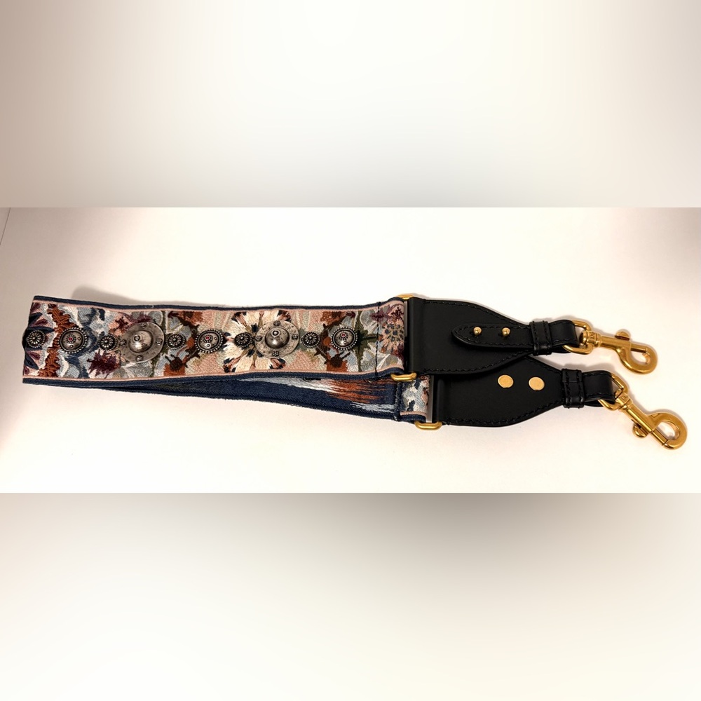 ✨ Authentic CHRISTIAN DIOR Kaleidoscopic Embroidered Shoulder Strap ✨